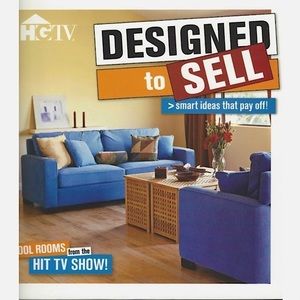HGTV Designed To Sell Book TV Show Softcover Home Staging and Decorating Ideas